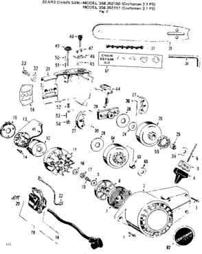 Part Location Diagram of 23444 Craftsman Stud-vlv cvr