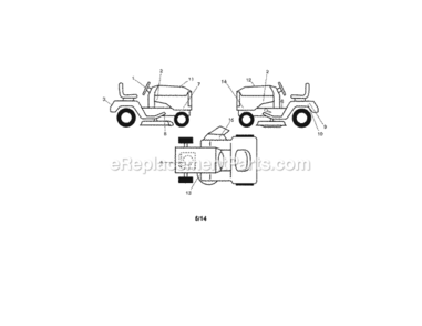 Part Location Diagram of 586207302 Craftsman Decal