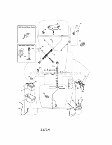 Page A Diagram and Parts List for 917203810  Craftsman Lawn Tractor