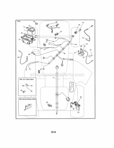 Part Location Diagram of 414126 Craftsman Tray.Asm.Bat