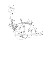 Page E Diagram and Parts List for 917203830  Craftsman Lawn Tractor