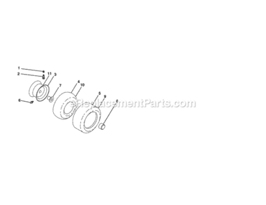 Page J Diagram and Parts List for 917203930  Craftsman Lawn Tractor