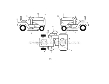 Part Location Diagram of 583834401 Husqvarna Decal