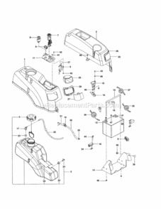 Part Location Diagram of 581826102 Husqvarna Control.plate x431
