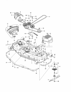 Part Location Diagram of 585322806 Husqvarna Reinforcement Plate