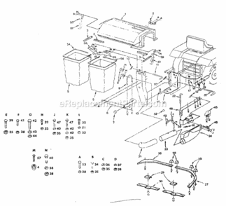 Part Location Diagram of 86540 Generac Circuit Board Support