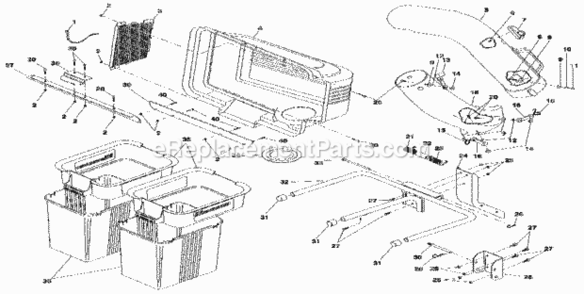 Page A Diagram and Parts List for 917249490  Craftsman Lawn Tractor Accessories