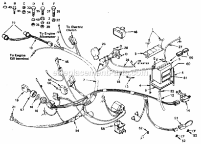 Part Location Diagram of 121549X Craftsman Decal