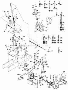 Part Location Diagram of 121334X Craftsman Tie Rod