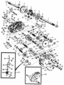 Page F Diagram and Parts List for 917250030  Craftsman Lawn Tractor
