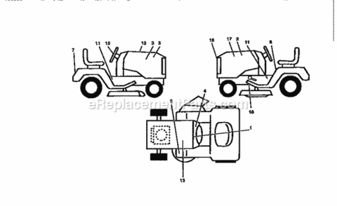 Part Location Diagram of 138834 Craftsman Decal