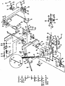 Part Location Diagram of 73681000 Craftsman Nut