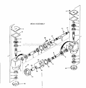 Page B Diagram and Parts List for 917250122  Craftsman Lawn Mower