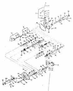 Page E Diagram and Parts List for 91725020  Craftsman Lawn Tractor