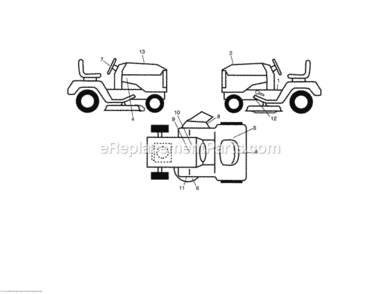 Part Location Diagram of 426666 Craftsman Decal.Rpl.Kh