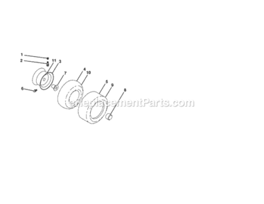 Page J Diagram and Parts List for 917250250  Craftsman Lawn Tractor