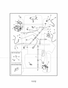 Page A Diagram and Parts List for 917250251  Craftsman Lawn Tractor
