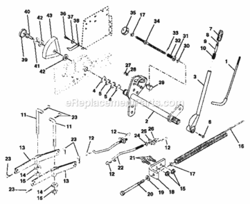 Page I Diagram and Parts List for 917250260  Craftsman Lawn Tractor