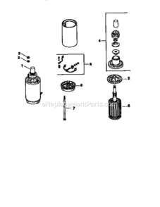 Part Location Diagram of 5217005 Craftsman Armature