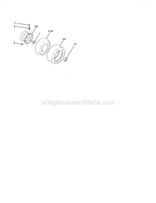 Page G Diagram and Parts List for 917250370  Craftsman Lawn Tractor