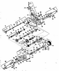 Page D Diagram and Parts List for 91725041  Craftsman Lawn Tractor