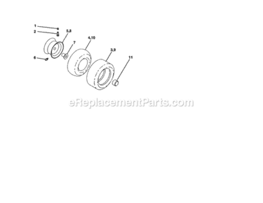Page J Diagram and Parts List for 917250430  Craftsman Lawn Tractor