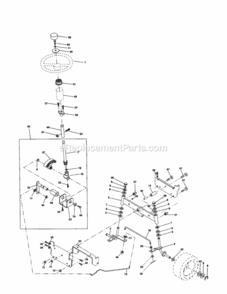 Page D Diagram and Parts List for 917250430  Craftsman Lawn Tractor