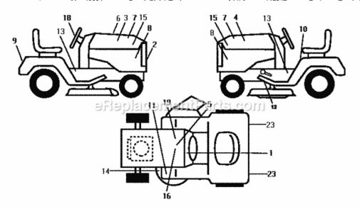 Part Location Diagram of 146833 Craftsman Decal