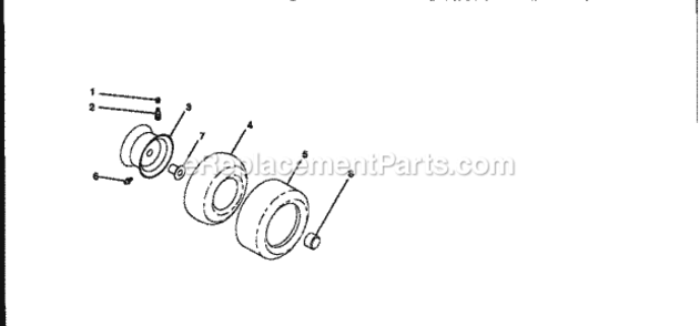 Page H Diagram and Parts List for 917250482  Craftsman Lawn Tractor