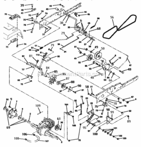 Part Location Diagram of 154561 Craftsman Bracket Hardware Kit