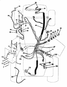 Page A Diagram and Parts List for 917250491  Craftsman Lawn Tractor