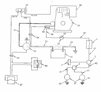 Part Location Diagram of 626A344 Craftsman Cable/Covr