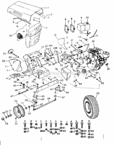 Part Location Diagram of 1774R Craftsman Actuat Swtch