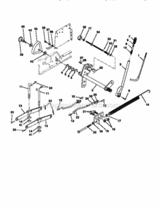Page I Diagram and Parts List for 917250540  Craftsman Lawn Tractor