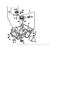 Page R Diagram and Parts List for 917250541  Craftsman Lawn Tractor