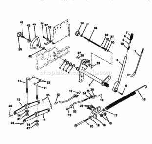 Page I Diagram and Parts List for 917250551  Craftsman Lawn Tractor