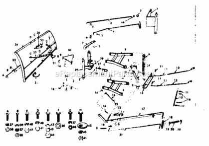 Part Location Diagram of 545P Craftsman Nut