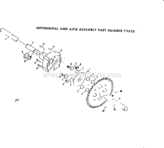 Page F Diagram and Parts List for 917250740  Craftsman Lawn Tractor