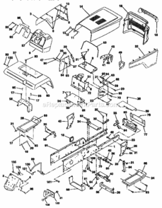Part Location Diagram of 140023 Craftsman Shield