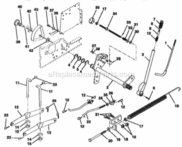 Page I Diagram and Parts List for 917250770  Craftsman Lawn Tractor