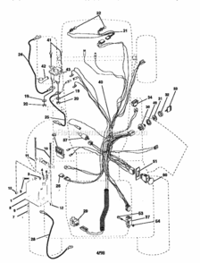 Page A Diagram and Parts List for 917250790  Craftsman Lawn Tractor