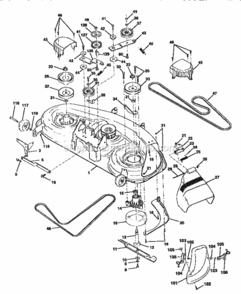 Page J Diagram and Parts List for 917250790  Craftsman Lawn Tractor