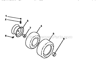 Page I Diagram and Parts List for 917250790  Craftsman Lawn Tractor