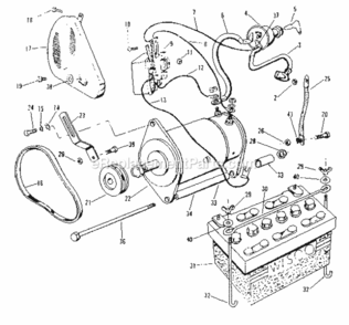 Part Location Diagram of 98000083 Craftsman Bot