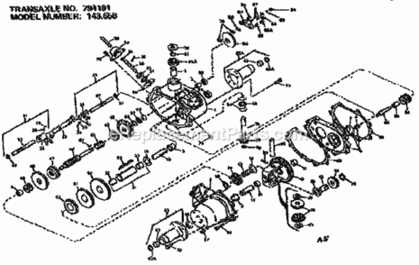 Page F Diagram and Parts List for 917250831  Craftsman Lawn Tractor