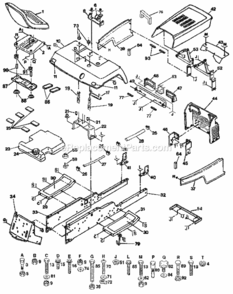 Part Location Diagram of 108403X417 Craftsman Panel Right Hand