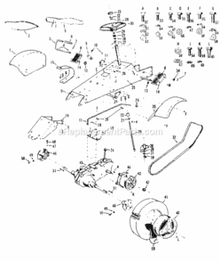 Part Location Diagram of 7193H1 Craftsman Wheel Hub