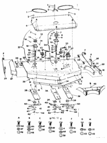 Part Location Diagram of 606A352 Craftsman Guide Bracket