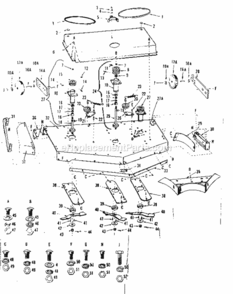 Page A Diagram and Parts List for 917251021  Craftsman Lawn Mower