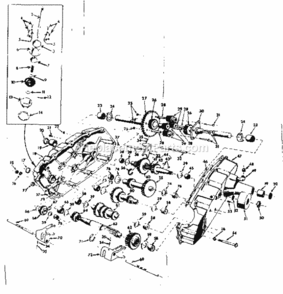 Page F Diagram and Parts List for 91725110  Craftsman Lawn Tractor